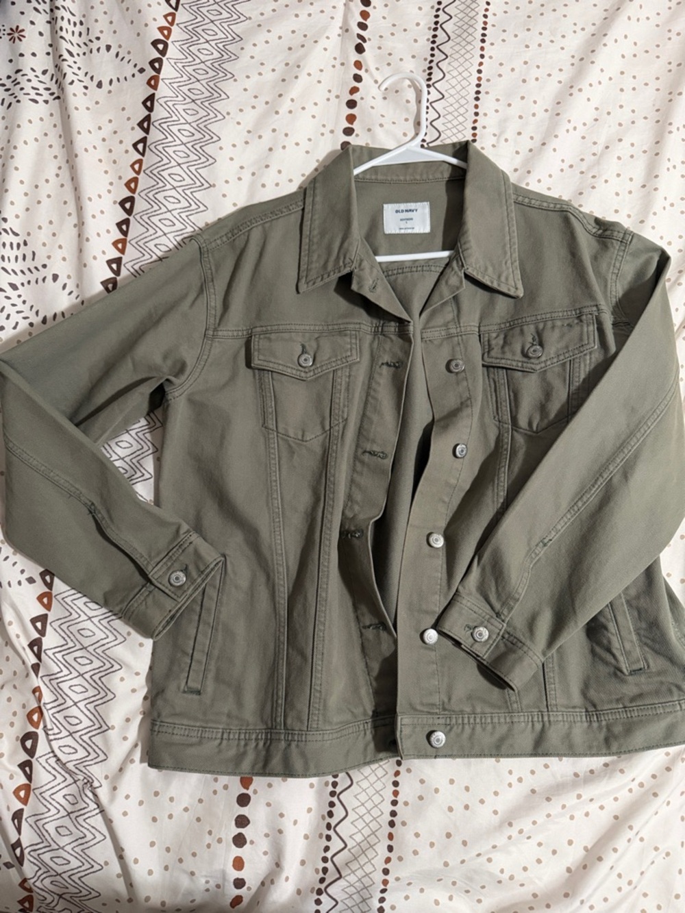 Old Navy Olive Utility Jacket